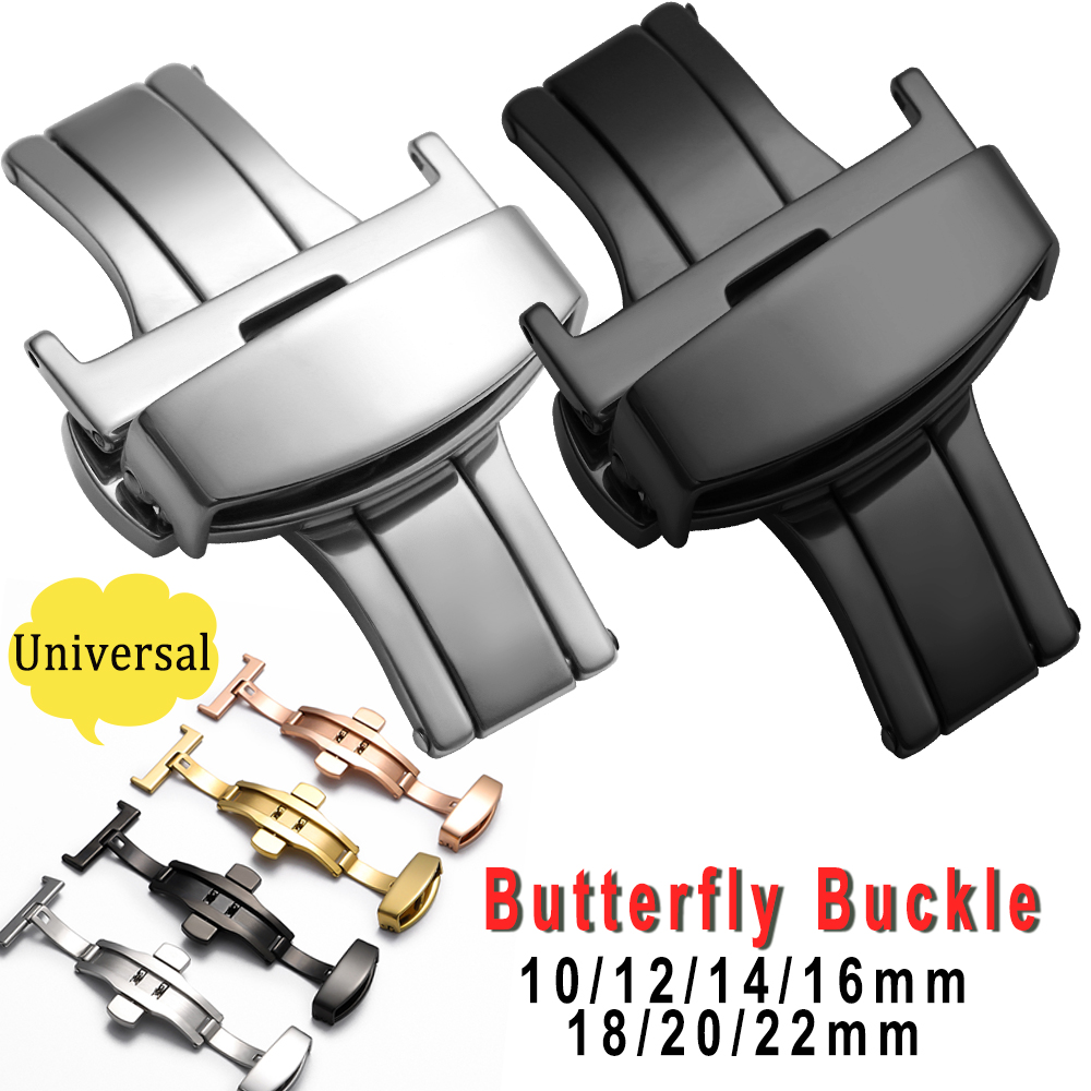 Butterfly Clasp Deployant - Paslanmaz Çelik Evrensel Kelebek Toka Aksesuarları