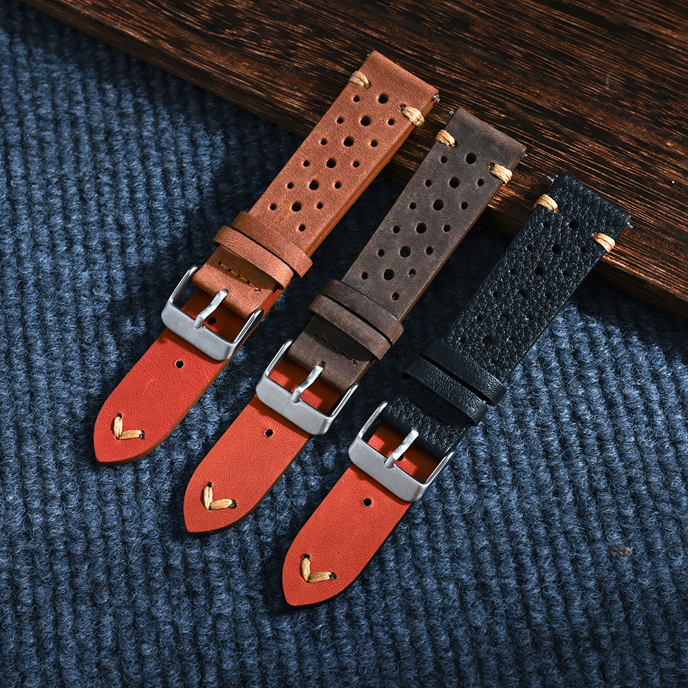 Tropic Strap Vintage - Hakiki Deri Saat Kayışları Vintage Bileklik