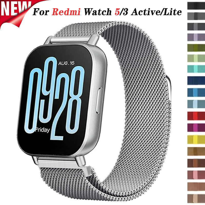 Milanese Loop Magnetic - Milanese Kayış Xiaomi Redmi için İzle