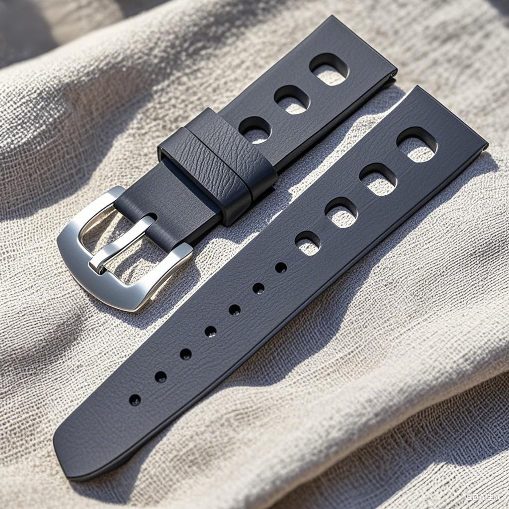 Tropic Strap Vintage - 20 22mm Vintage Tropikal FKM kauçuk