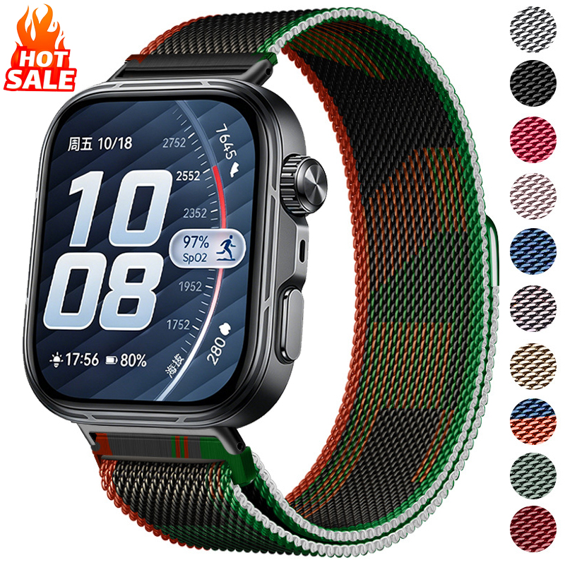 Milanese Loop Magnetic - Huawei Watch Fit5 5Pro için Milanese