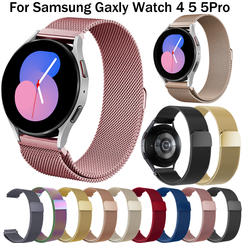 Milanese Loop Magnetic - Metal Kayış Samsung Galaxy İzle 5