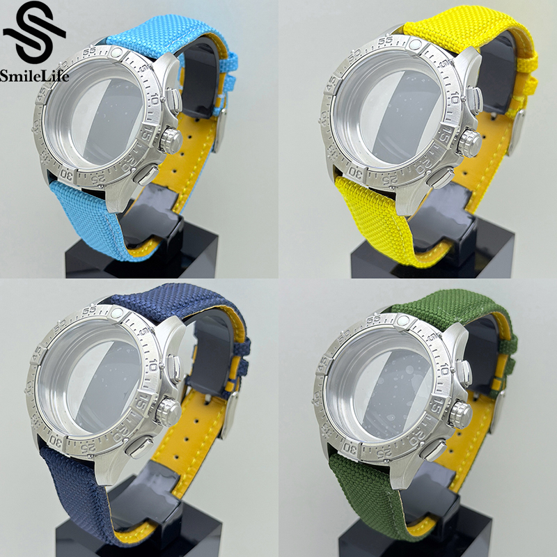 Canvas Strap Watch - SmileLife VK63 42mm Avenger Serisi Naylon