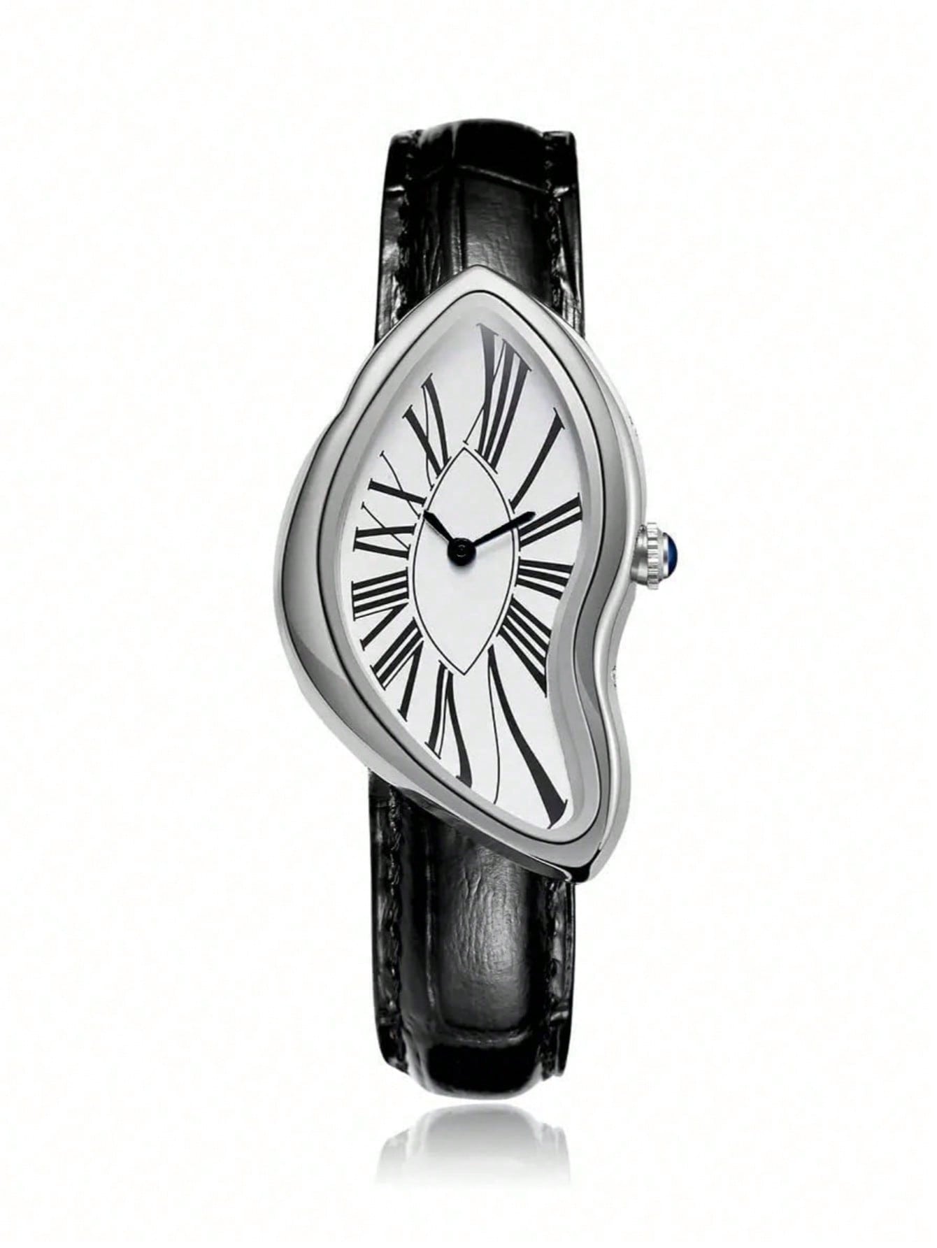 Leather Watch Band Men - Erkekler ve Kadınlar için Yaratıcı Melt