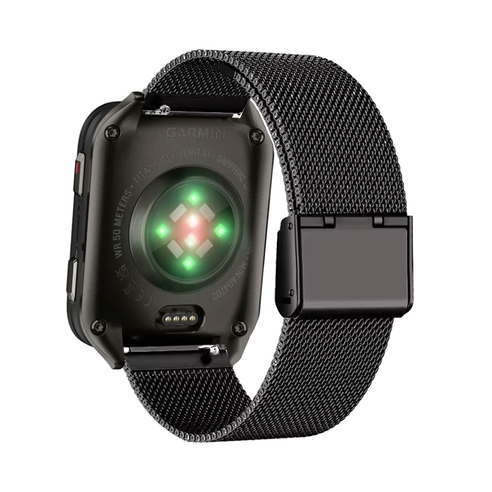 Mesh Strap Metal - Garmin Venu X1 Band için Metal