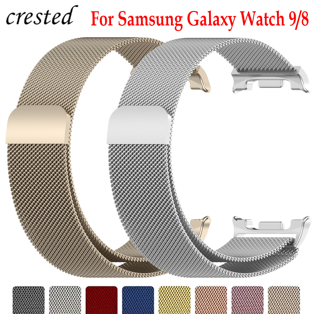 Milanese Loop Magnetic - Samsung Galaxy Watch 9/8 için Milanese