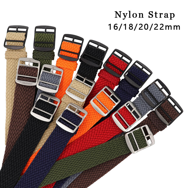 Perlon Strap Woven - Naylon kayış dokuma Watchband Perlon Band
