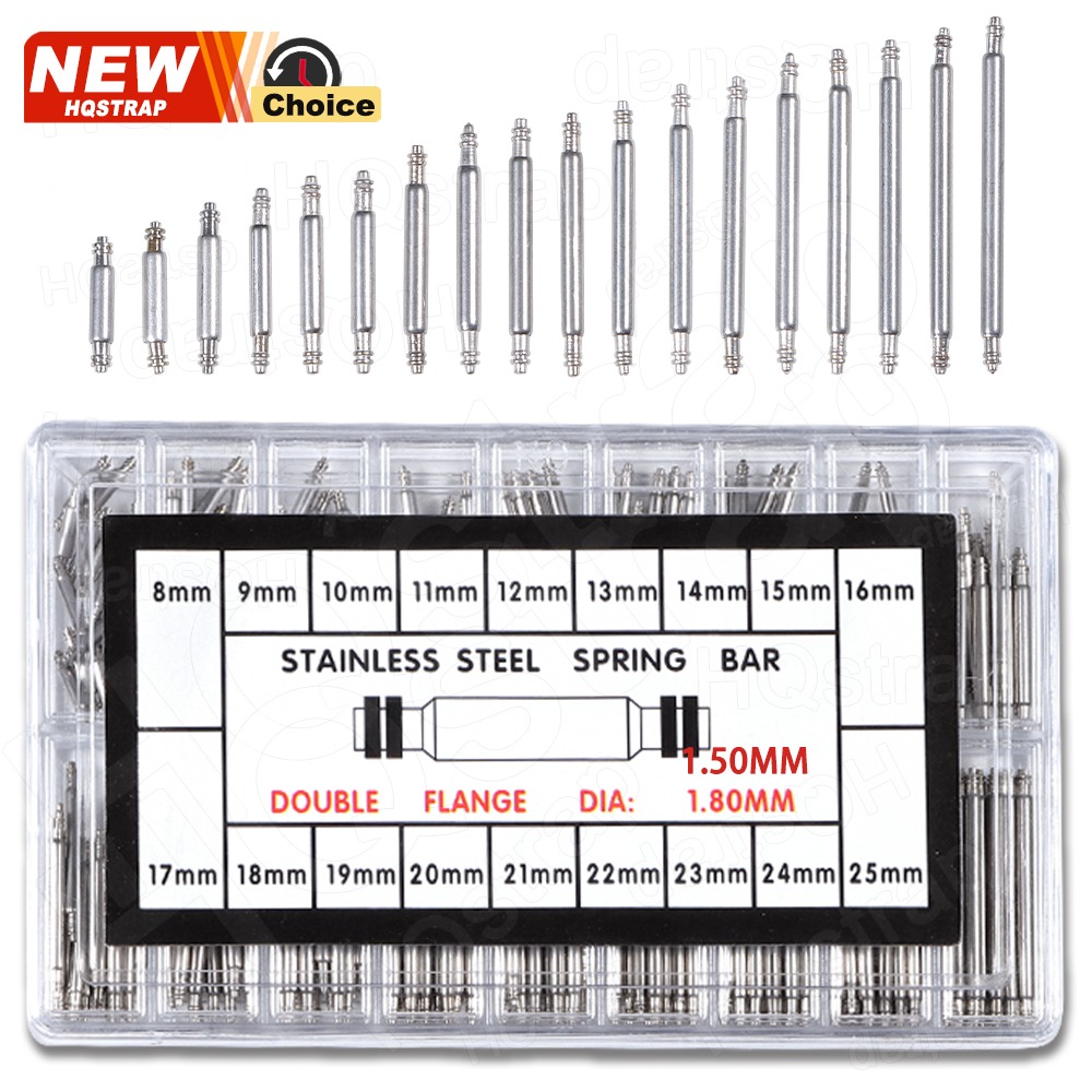Spring Bar Tool Set - 1/2 takım paslanmaz çelik yay çubukları