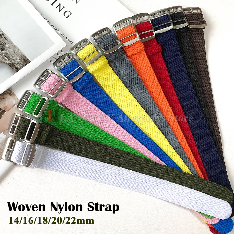Perlon Strap Woven - Kumaş Dokuma Naylon saat kayışı Perlon