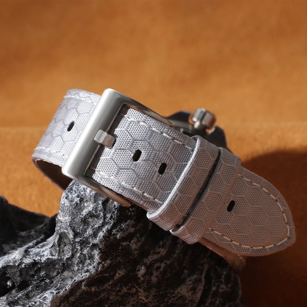 Perlon Strap Woven - 20mm 22mm Pürüzsüz Hakiki Naylon Dokuma