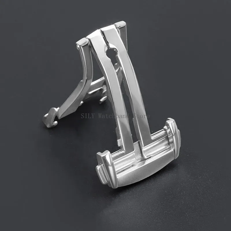 Butterfly Clasp Deployant - Paslanmaz Çelik Dağıtım Klipsler Omega Katlanır