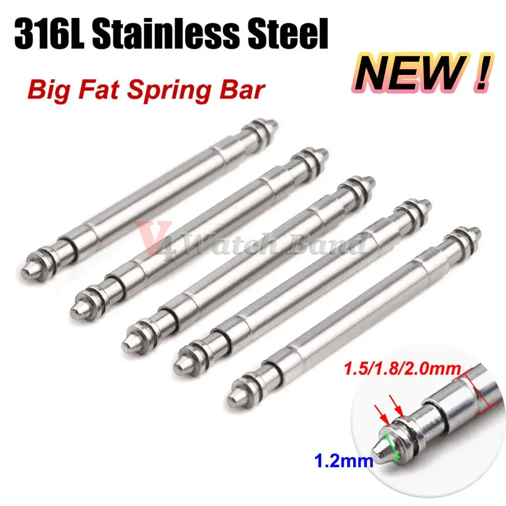 Spring Bar Tool Set - 316L Paslanmaz Çelik Büyük Yağ saat