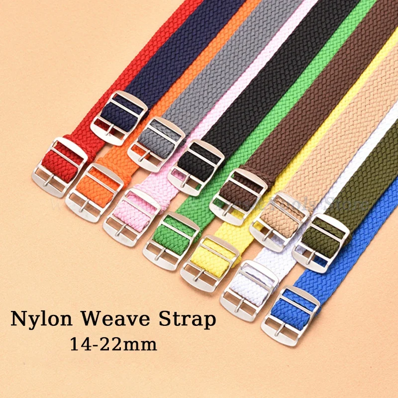 Perlon Strap Woven - Naylon Örgü saat kayışı Perlon Kordonlu
