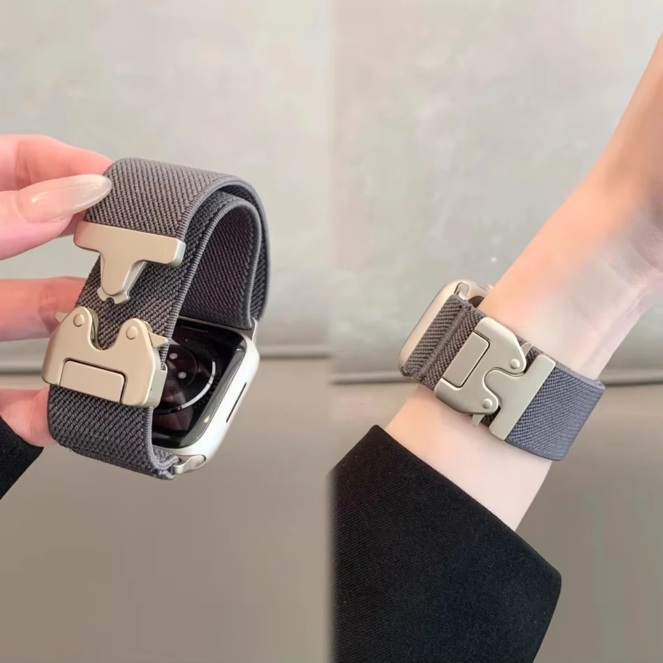 Parachute Strap Elastic - Apple Watch Band için Paraşüt Kayışı