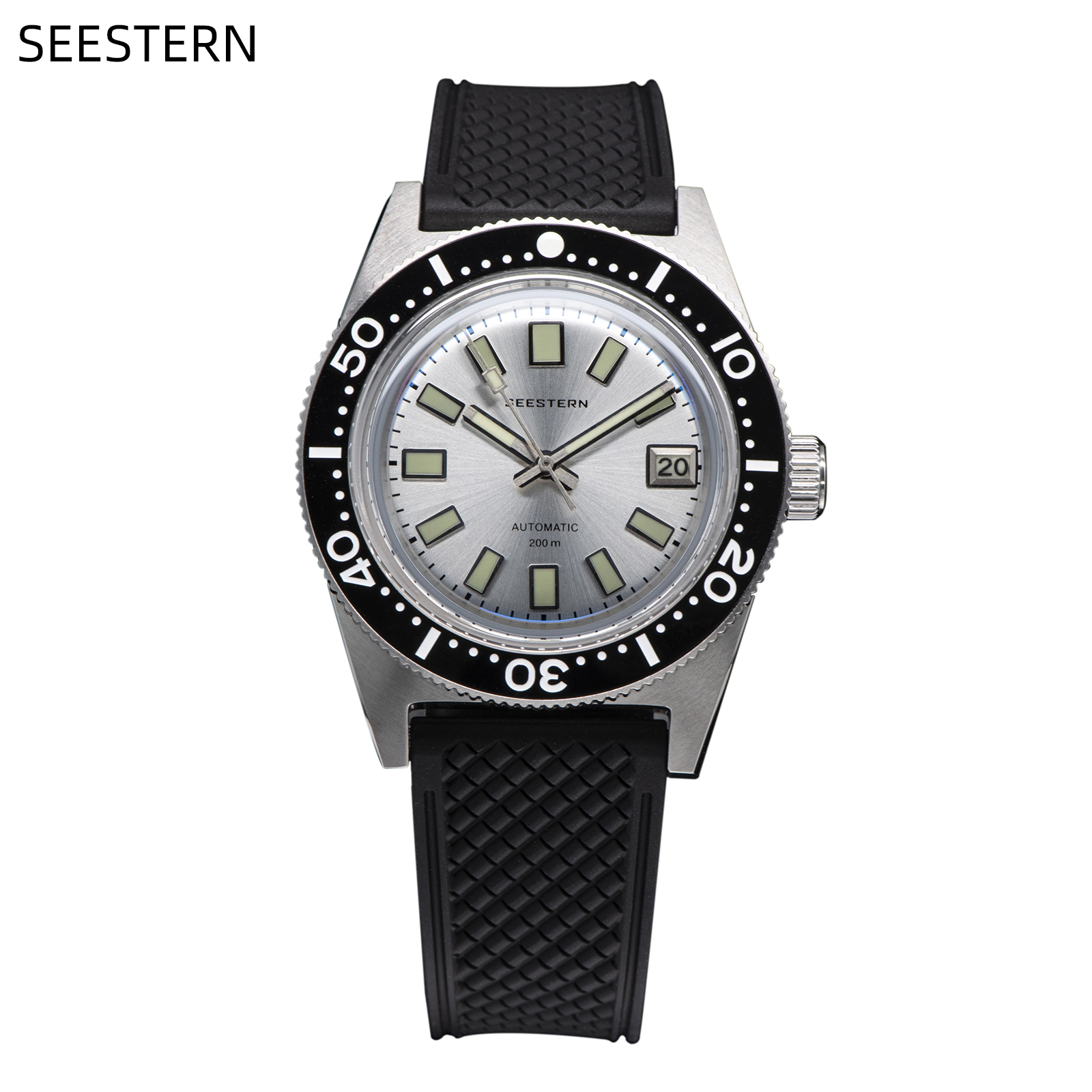 Rubber Strap Diver - SEESTERN dalış izle 62MAS otomatik mekanik