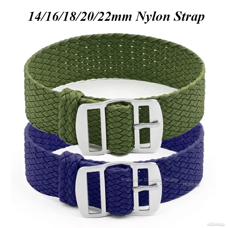 Perlon Strap Woven - 16mm 18mm 20mm 22mm Kayış Perlon