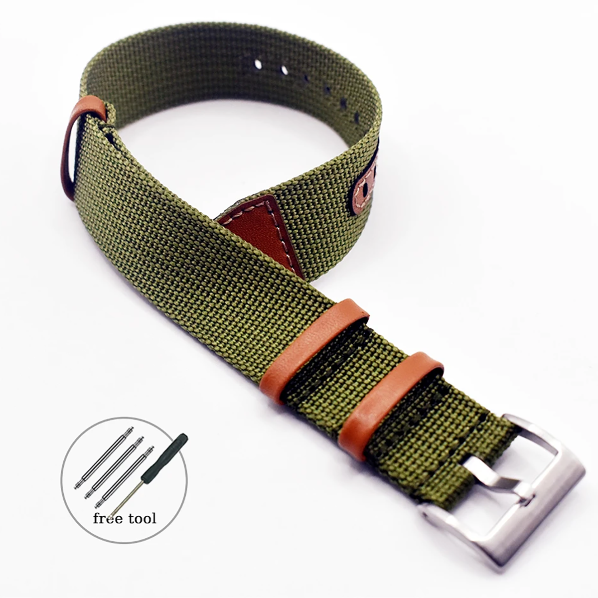 Nato Strap Nylon - Yumuşak İzle Bilezik Seiko Yedek 20mm