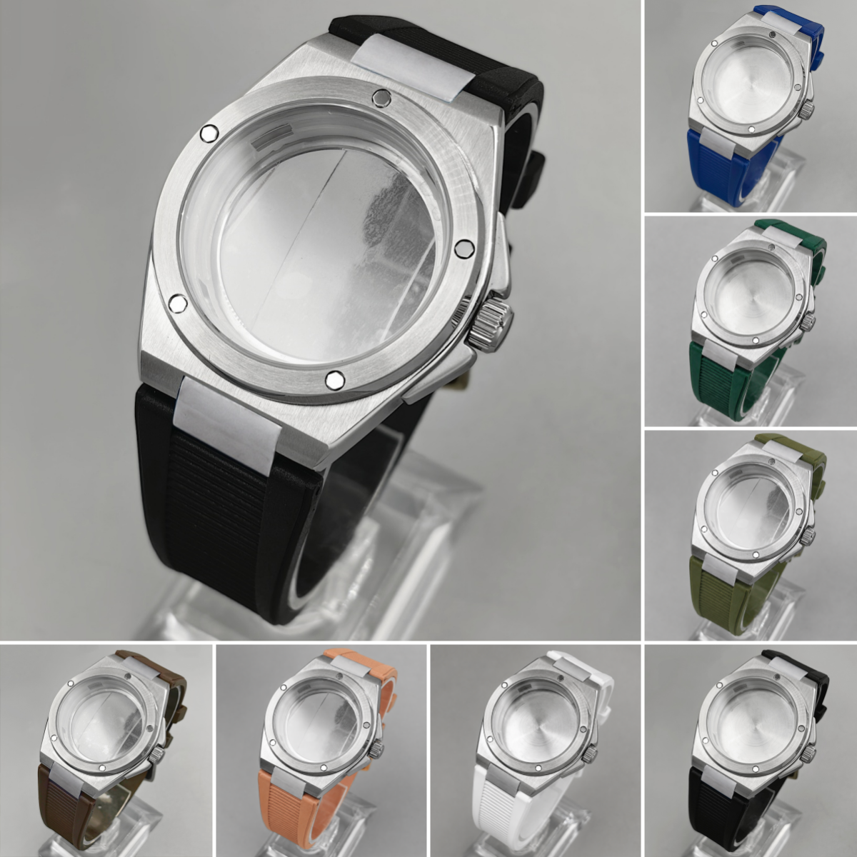 Rubber Strap Diver - Çelik Dalgıç 40mm Ingenieur Serisi erkek