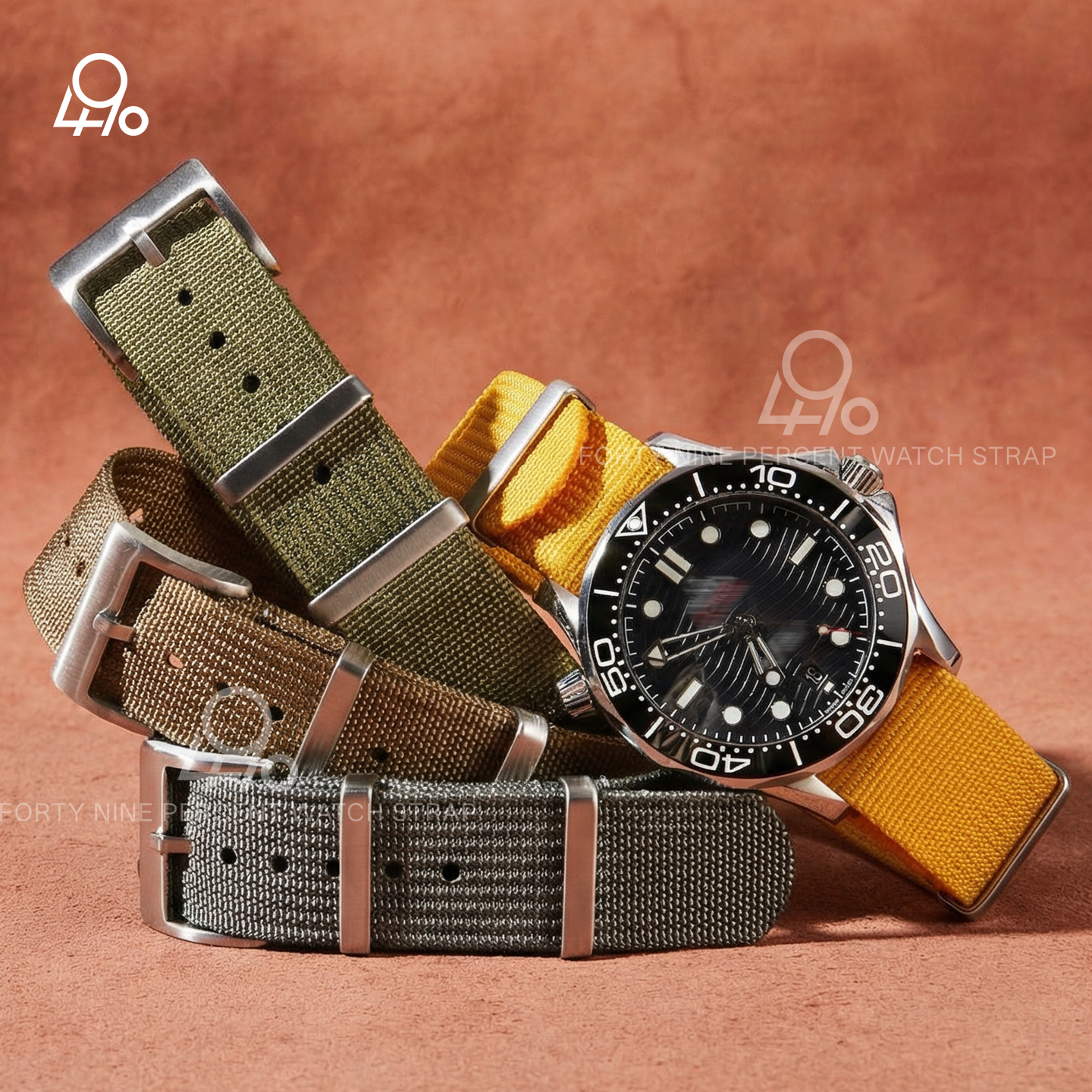 Nato Strap Nylon - Yüksek Kaliteli Kumaş Kordonlu Saat 18/19/20mm