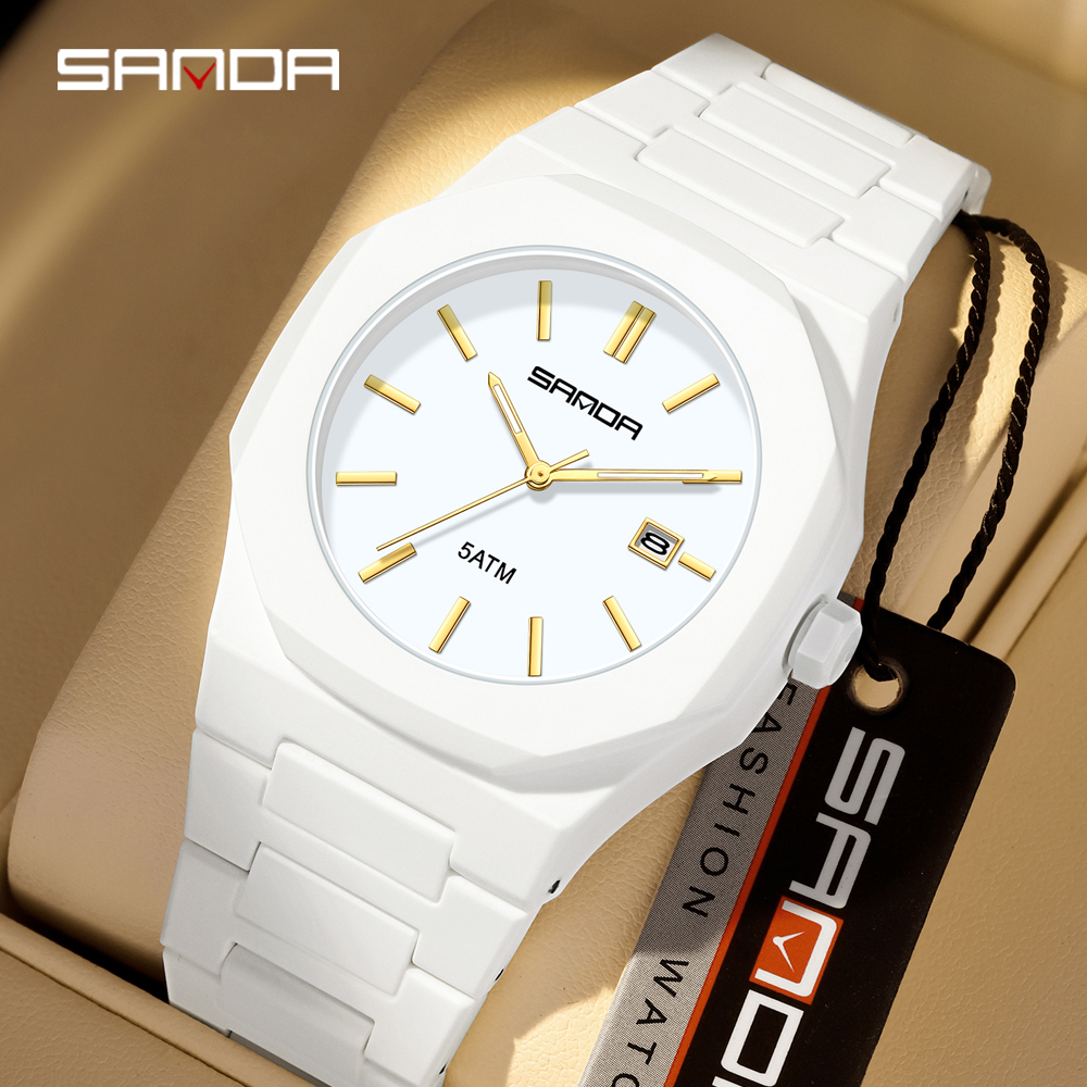 Rubber Strap Diver - 2025 SANDA Moda Erkek ve Kadın