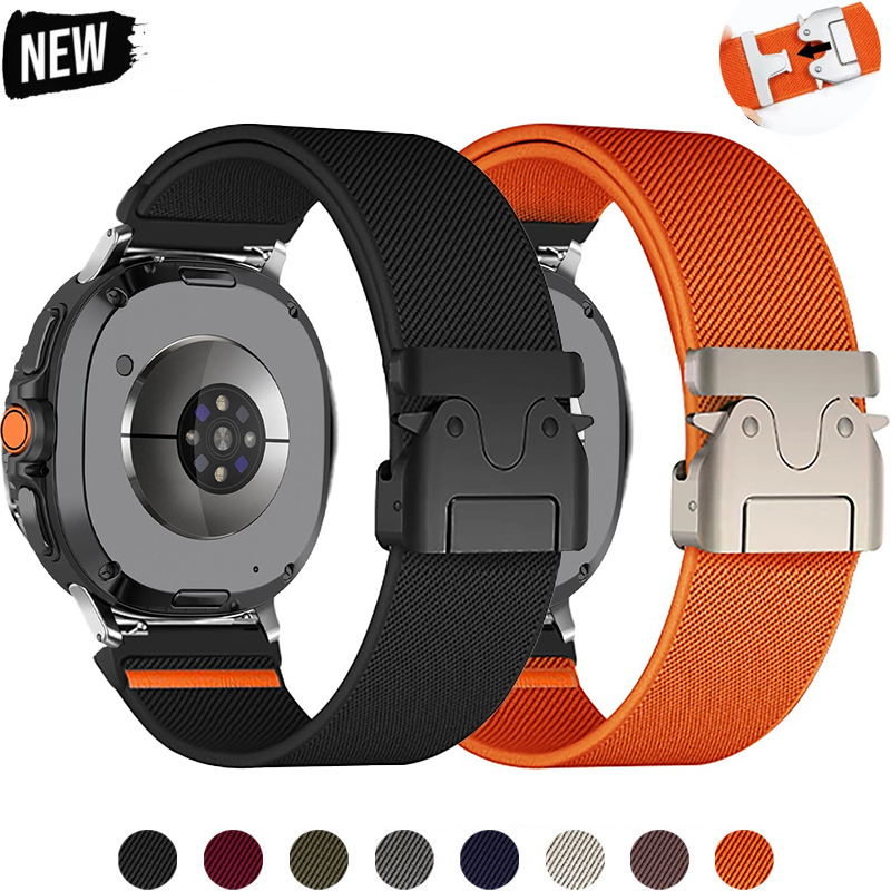 Parachute Strap Elastic - Naylon Kayış Samsung Galaxy Watch 8