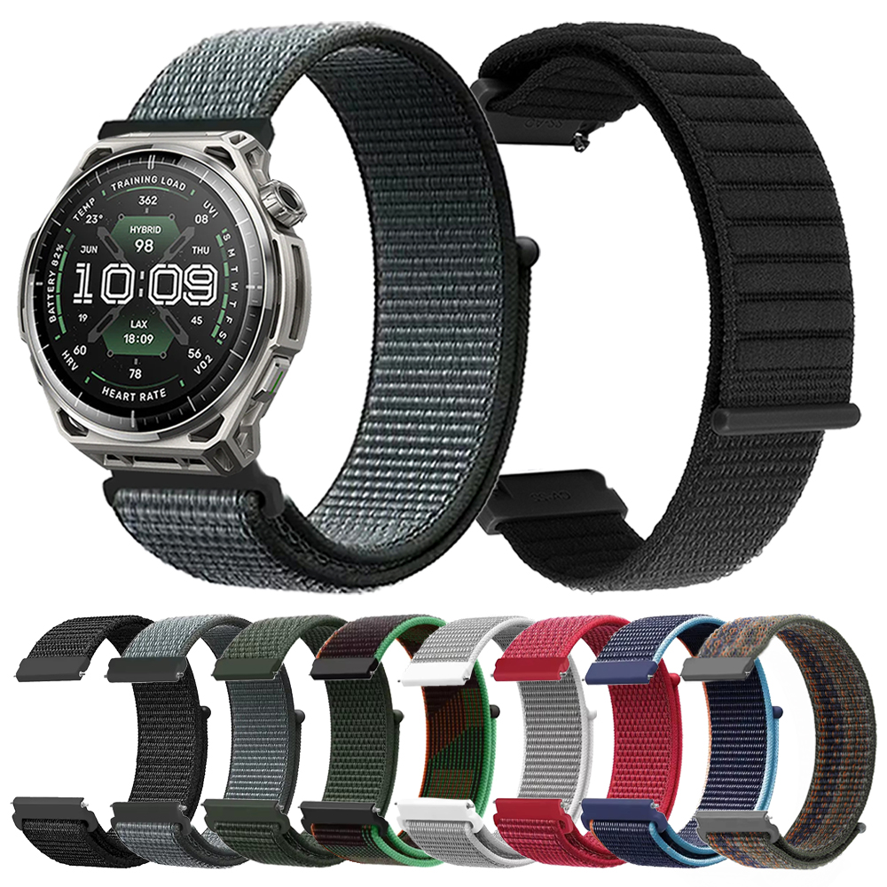 Sport Loop Velcro - 20mm 22mm Naylon döngü kayışı Amazfit