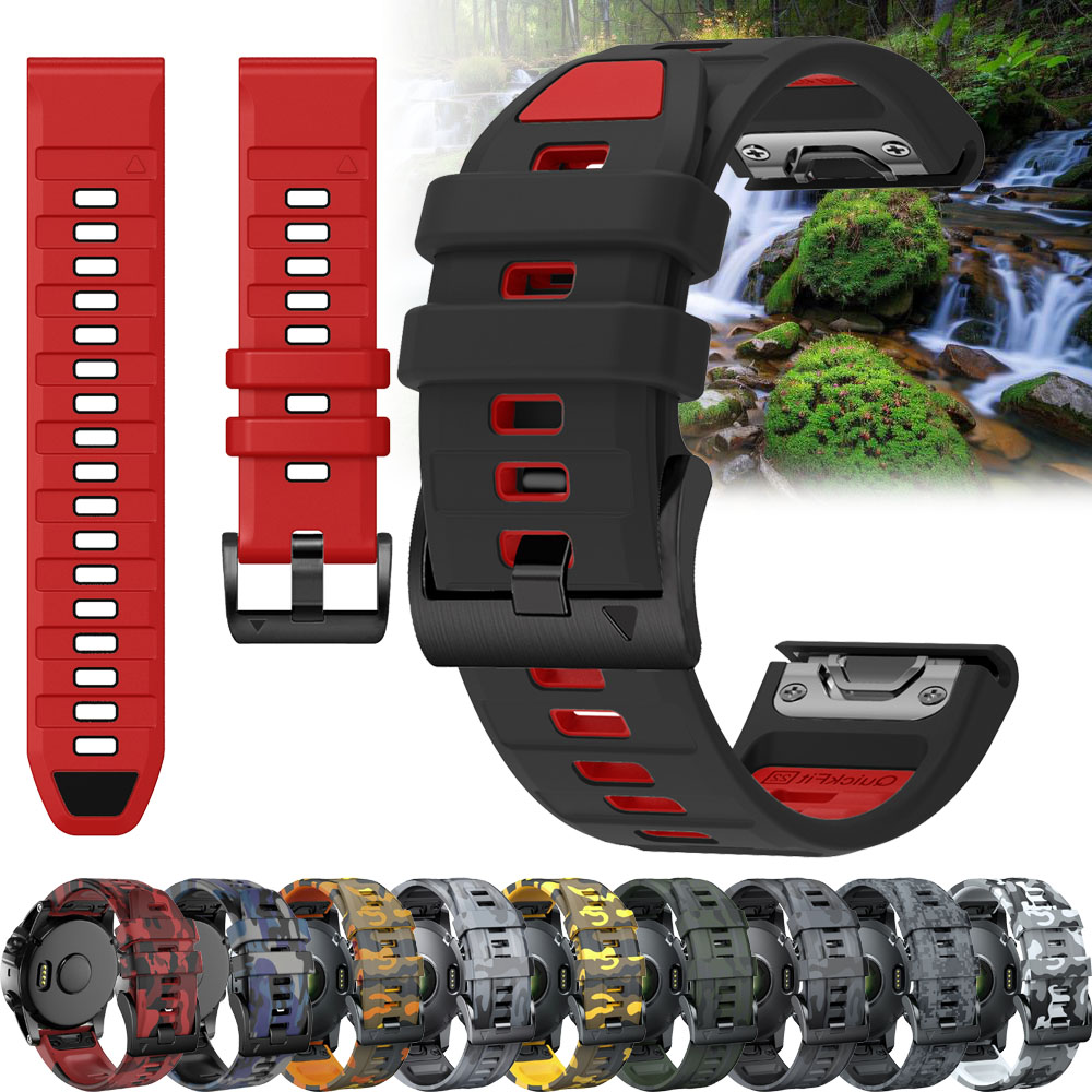 Silicone Watch Band 22Mm - Fenix E 47mm Resmi QuickFit 22mm