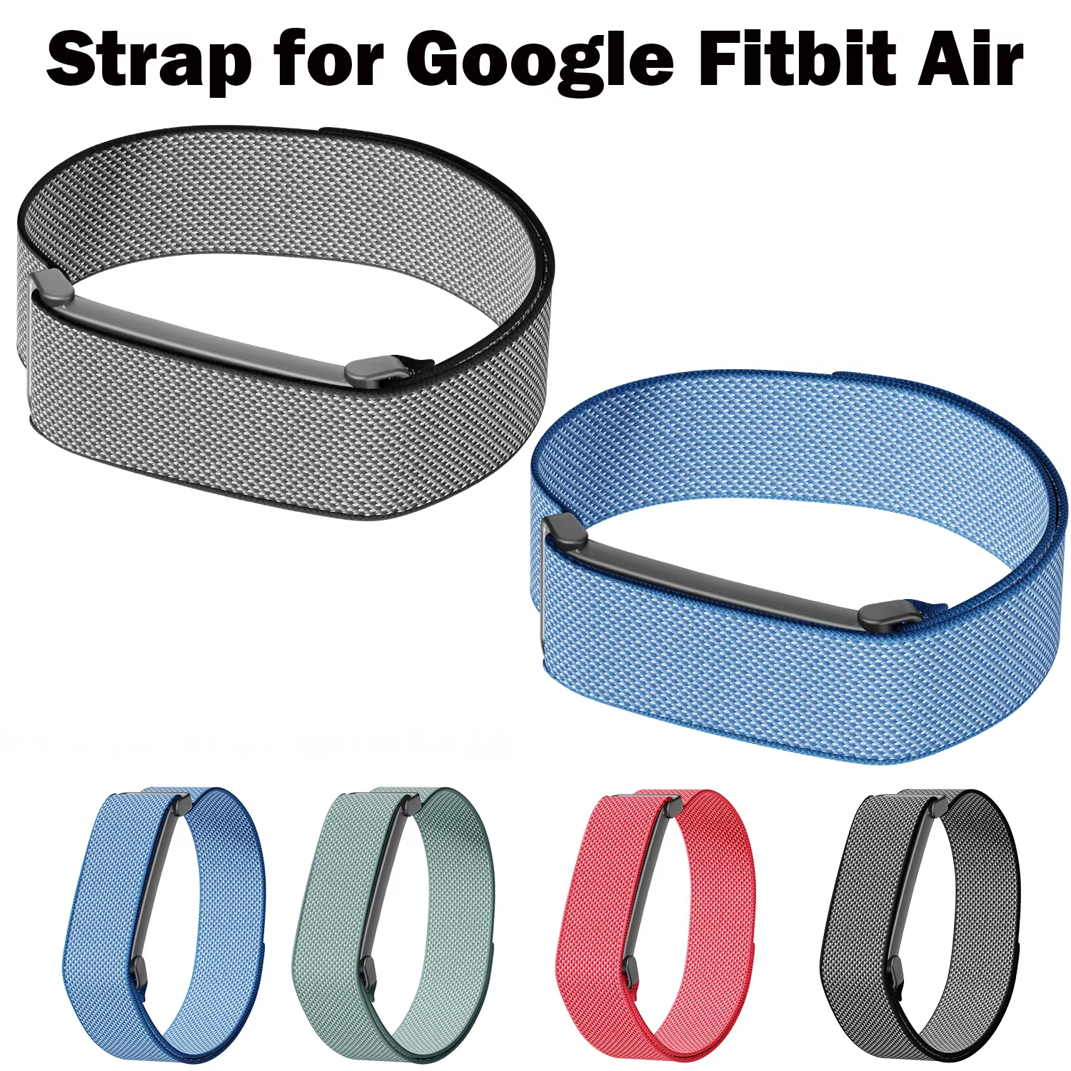 Sport Loop Velcro - Spor Naylon Saat Kayışı Google Fitbit