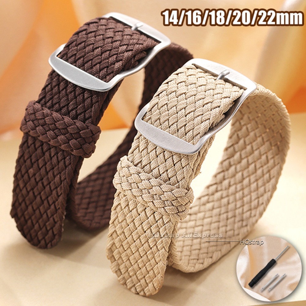Perlon Strap Woven - Naylon Dokuma Kanvas Saat Kayışı 14mm