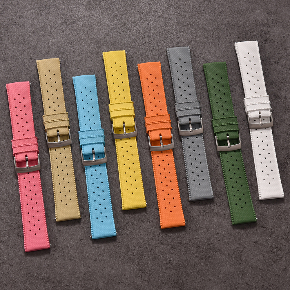 Tropic Strap Vintage - Unisex Vintage Hızlı Çıkartmalı Saat Kayışları