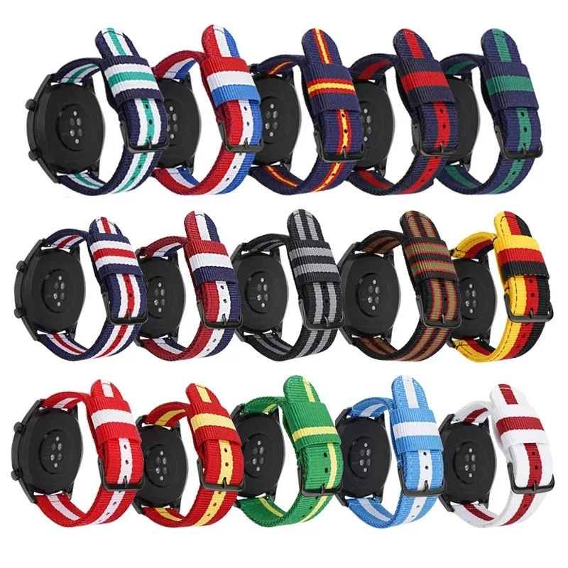 Naylon saat kayışı 20mm 22mm h - Canvas Strap Watch incelemesi ve fiyatı