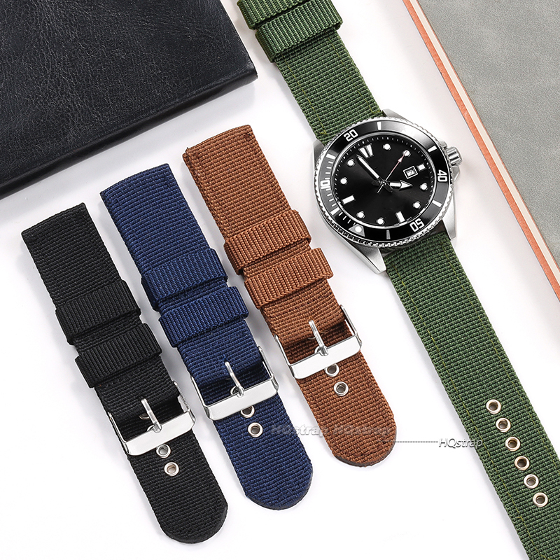 Naylon saat kayışı Kahverengi  - Nato Strap Nylon incelemesi ve fiyatı