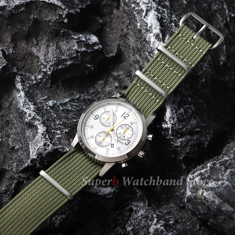 18mm 19mm 20mm 22mm Yeni Nervü - Nato Strap Nylon incelemesi ve fiyatı