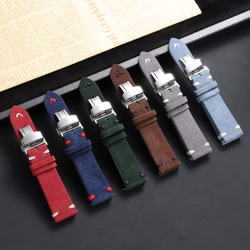Süet Deri Saat Kayışı 18mm 20m - Suede Strap Watch incelemesi ve fiyatı