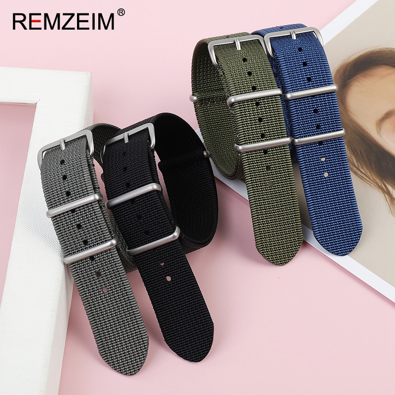 Yeni Nervürlü Naylon saat kayı - Nato Strap Nylon incelemesi ve fiyatı