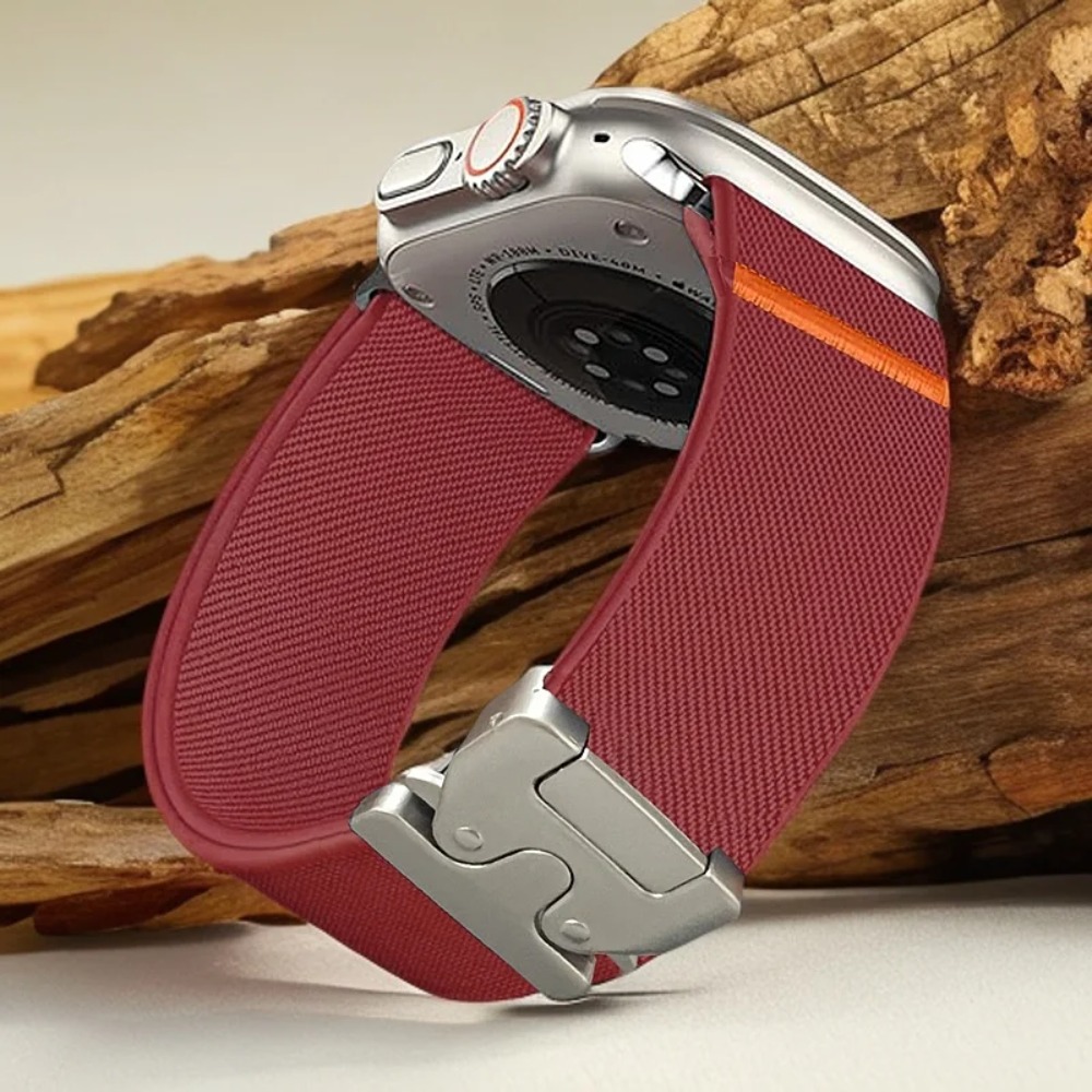 Apple Watch Serisi 11 10 9 8 7 - Parachute Strap Elastic incelemesi ve fiyatı