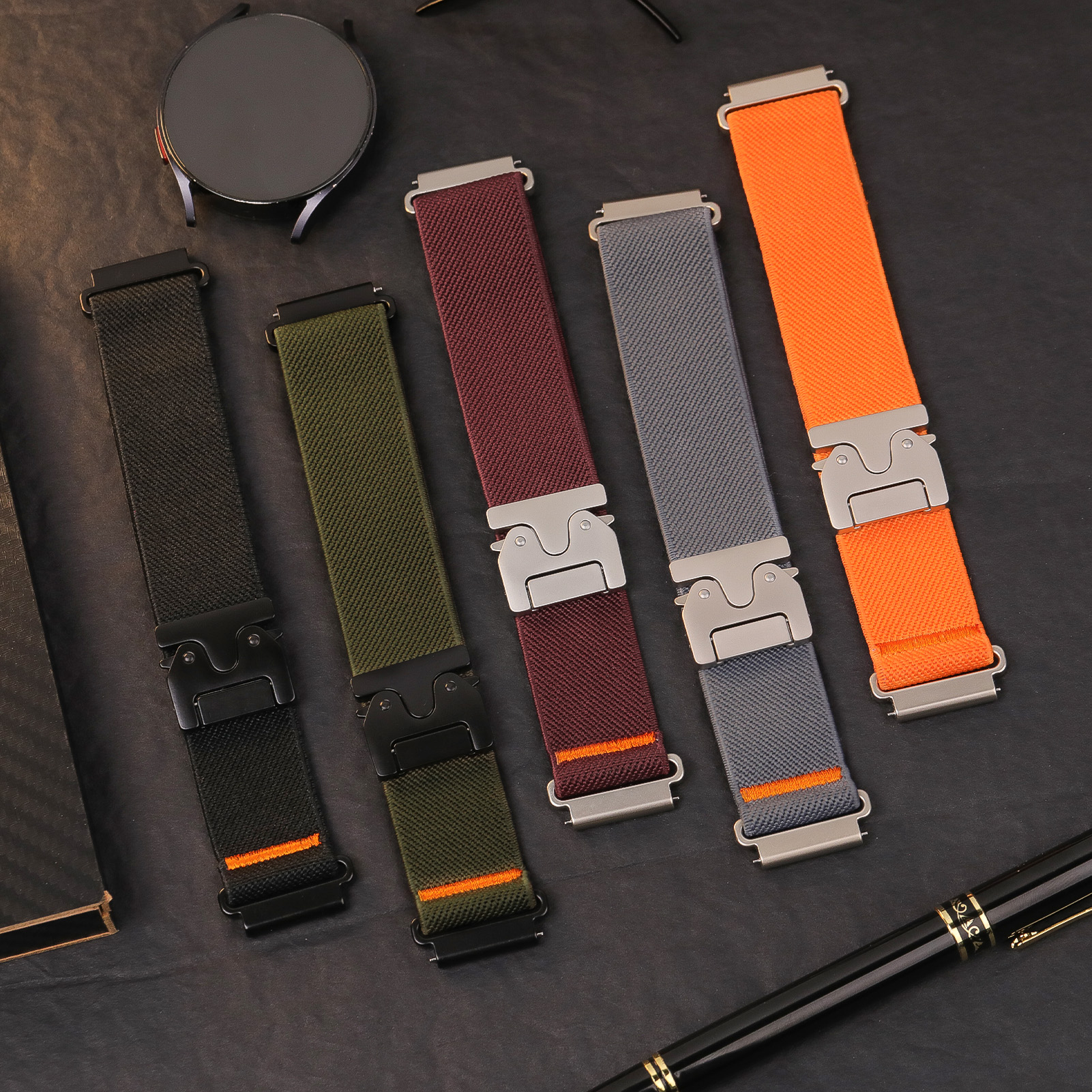 1/2 adet 20mm 22mm paraşüt kay - Parachute Strap Elastic incelemesi ve fiyatı