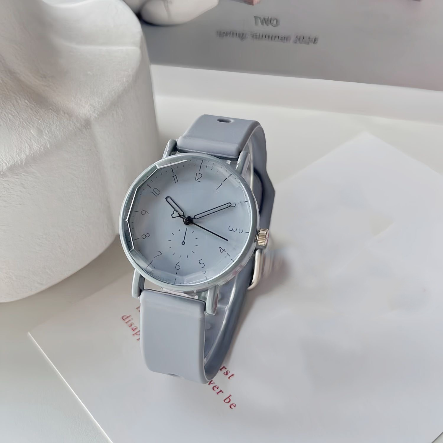 Moda Arapça Kadran Kadın Kuvar - Silicone Band Women incelemesi ve fiyatı