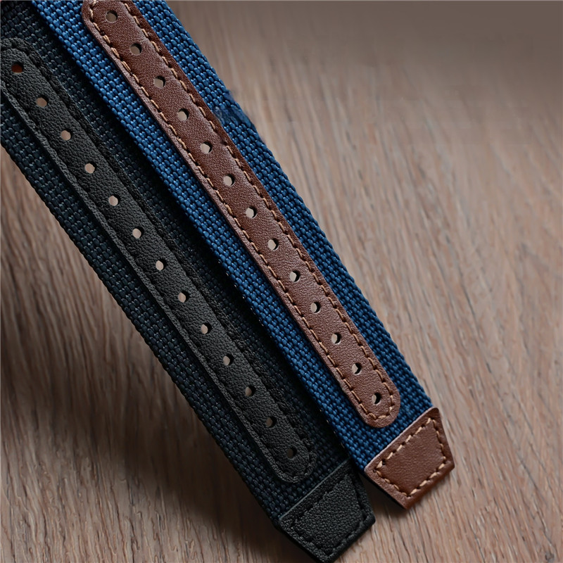 Naylon Nervürlü saat kayışı 20 - Canvas Strap Watch incelemesi ve fiyatı