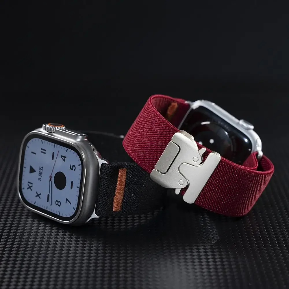 Apple Watch band için Naylon K - Parachute Strap Elastic incelemesi ve fiyatı