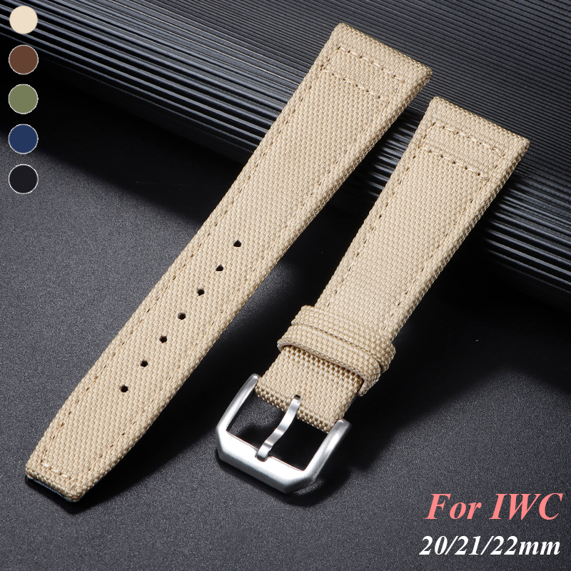 Naylon Kanvas saat kayışı IWC  - Suede Strap Watch incelemesi ve fiyatı