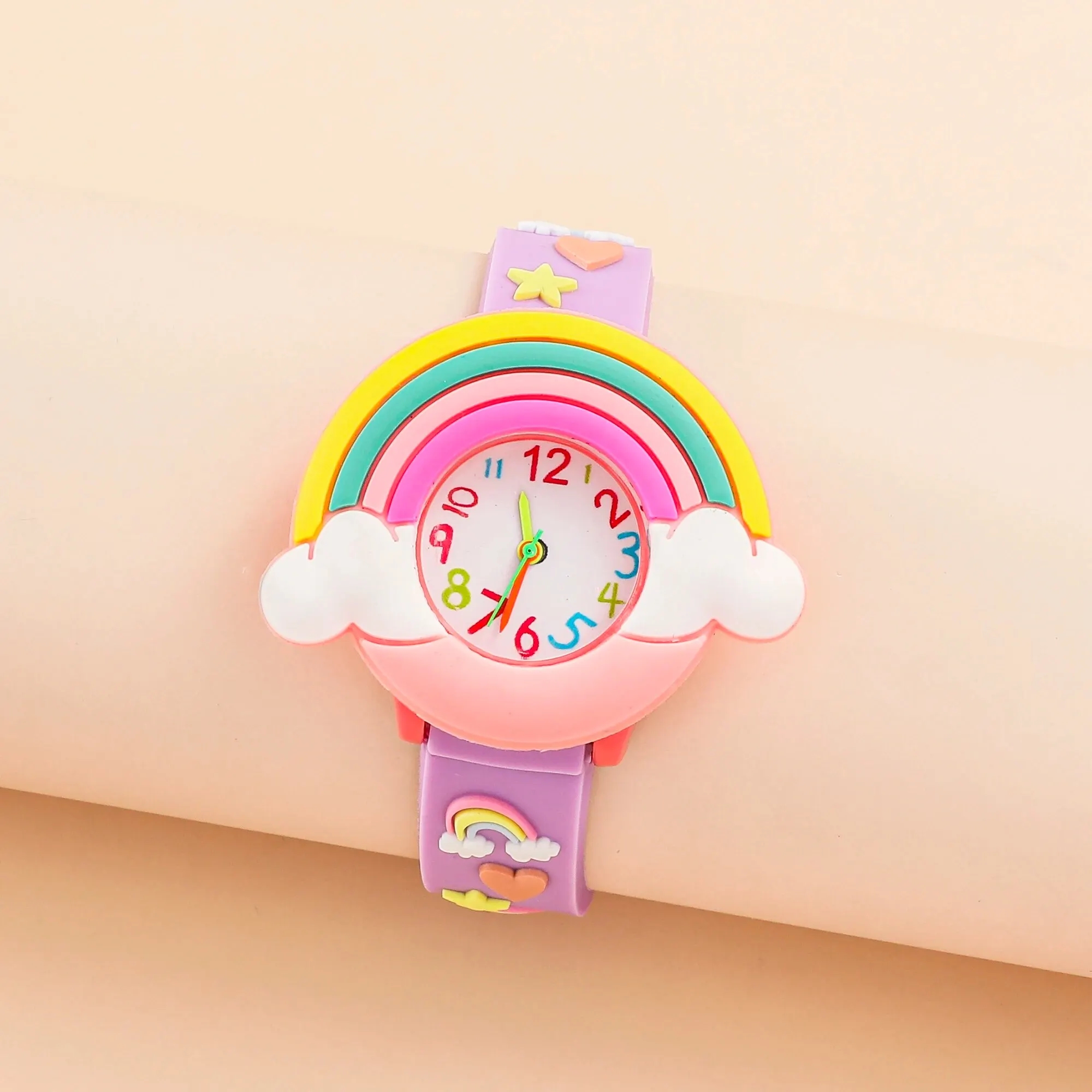 2024 yeni gökkuşağı bulut bask - Silicone Watch Band 22Mm incelemesi ve fiyatı