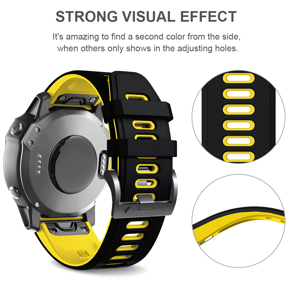 Yedek saat kayışı 22mm 26mm iç - Silicone Watch Band 22Mm incelemesi ve fiyatı