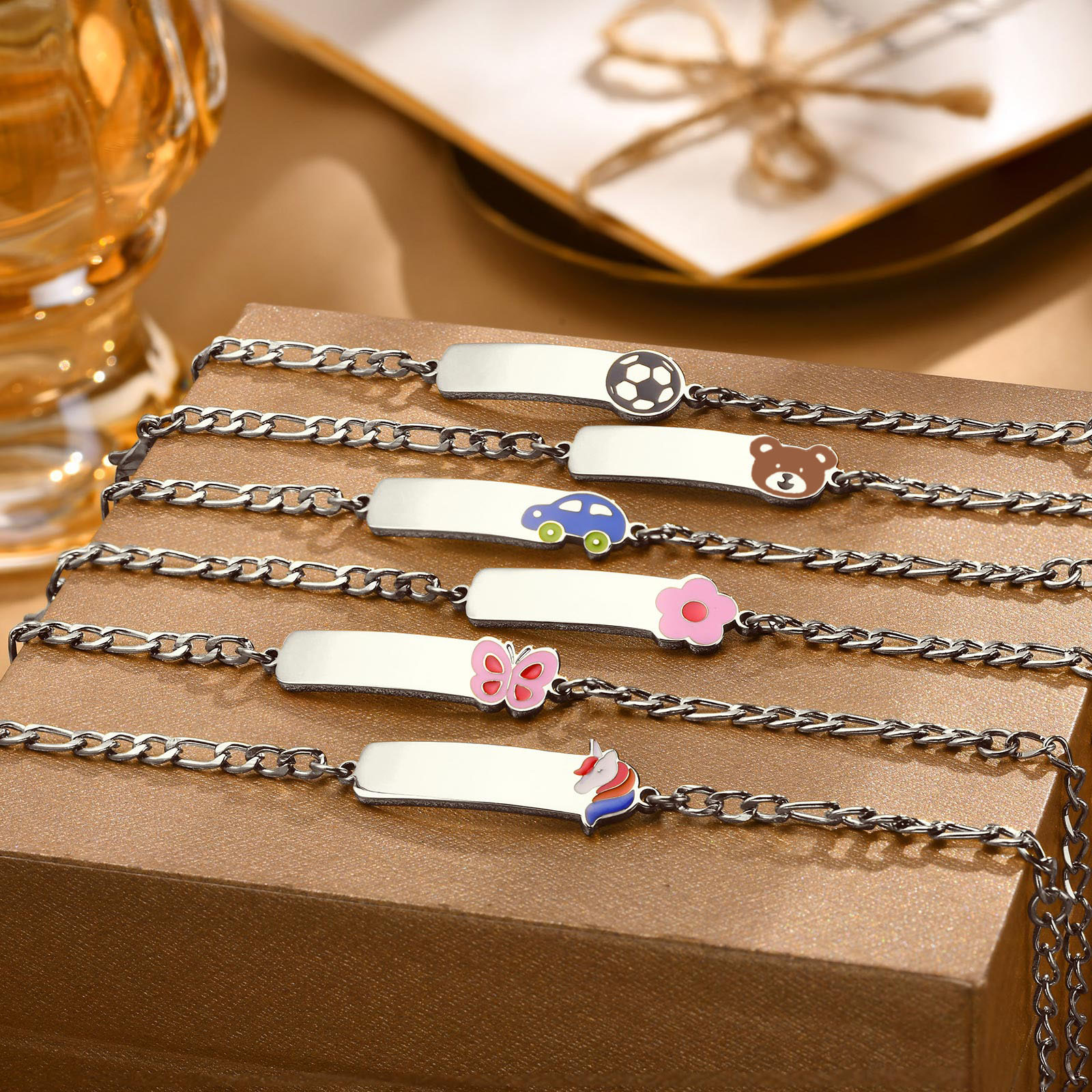 Vnox kişiselleştirilmiş vaftiz - Butterfly Clasp Deployant incelemesi ve fiyatı