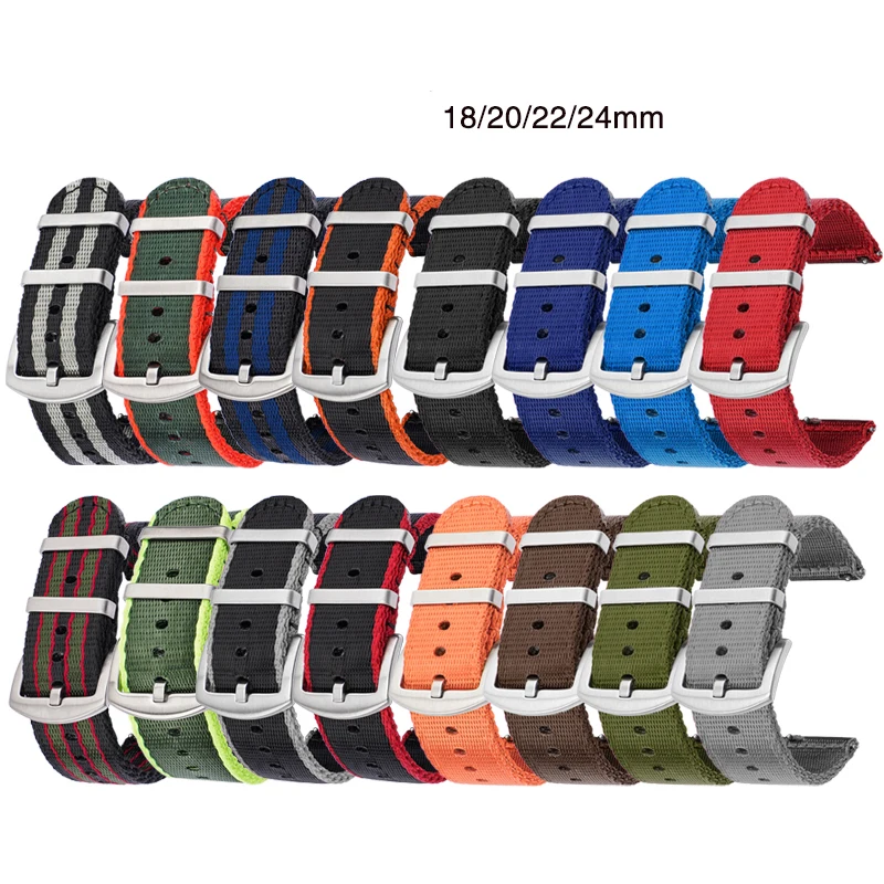 18/20/22/24mm naylon kayış erk - Canvas Strap Watch incelemesi ve fiyatı