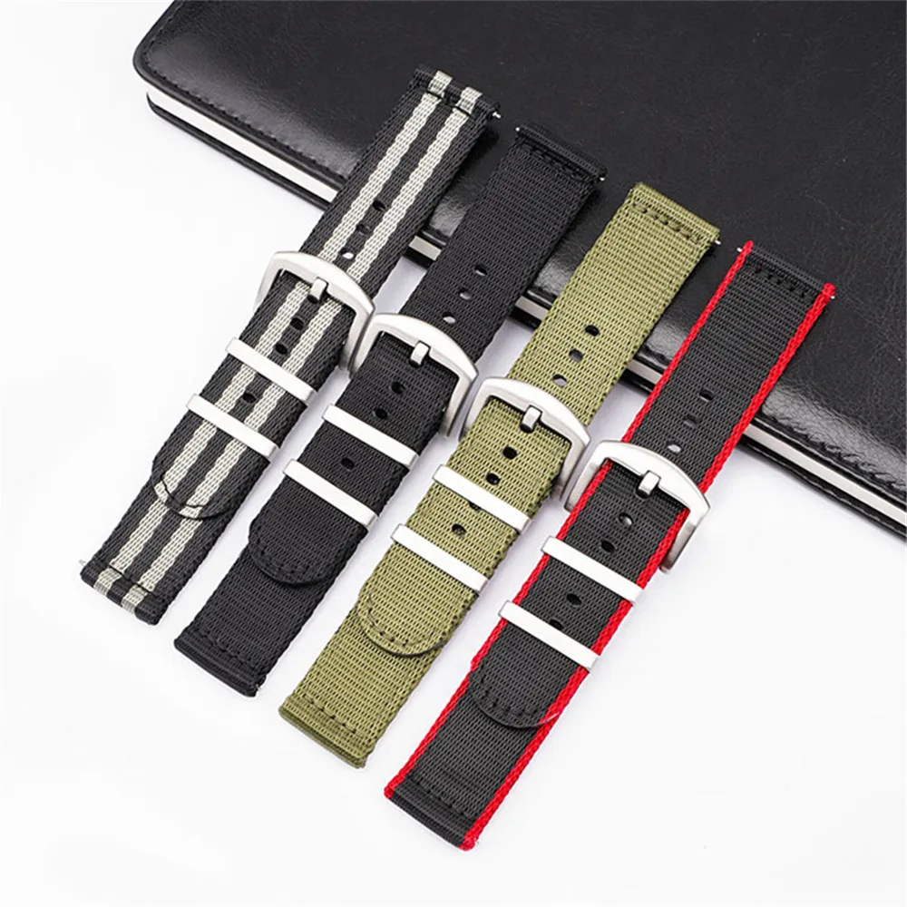 18/20/22/24mm naylon kayış erk - Canvas Strap Watch incelemesi ve fiyatı