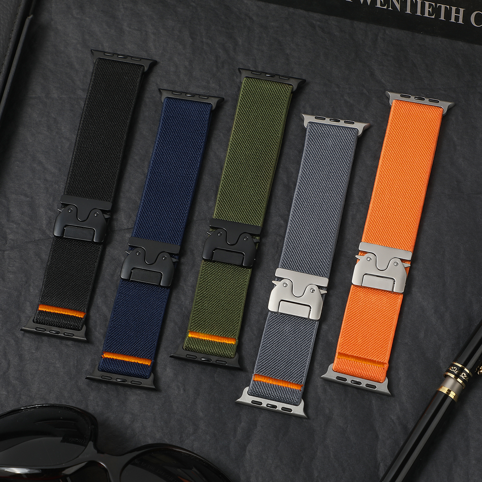 Apple Watch Ultra 3 49mm, iWat - Parachute Strap Elastic incelemesi ve fiyatı