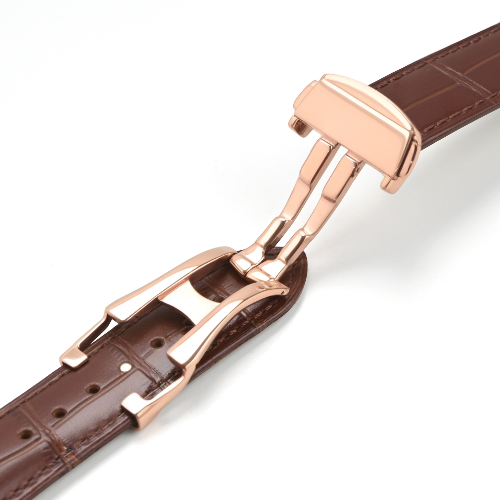 16 18 20mm Paslanmaz Çelik Dağ - Butterfly Clasp Deployant incelemesi ve fiyatı