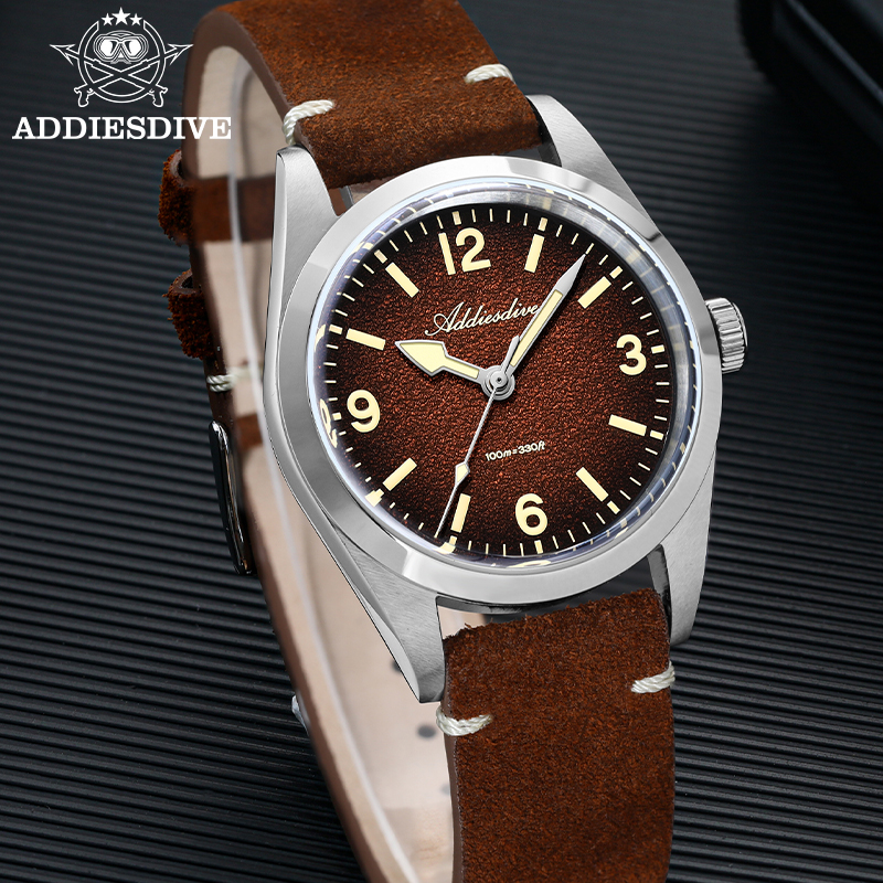 ADDIESDIVE Japonya 2035 Süper  - Suede Strap Watch incelemesi ve fiyatı