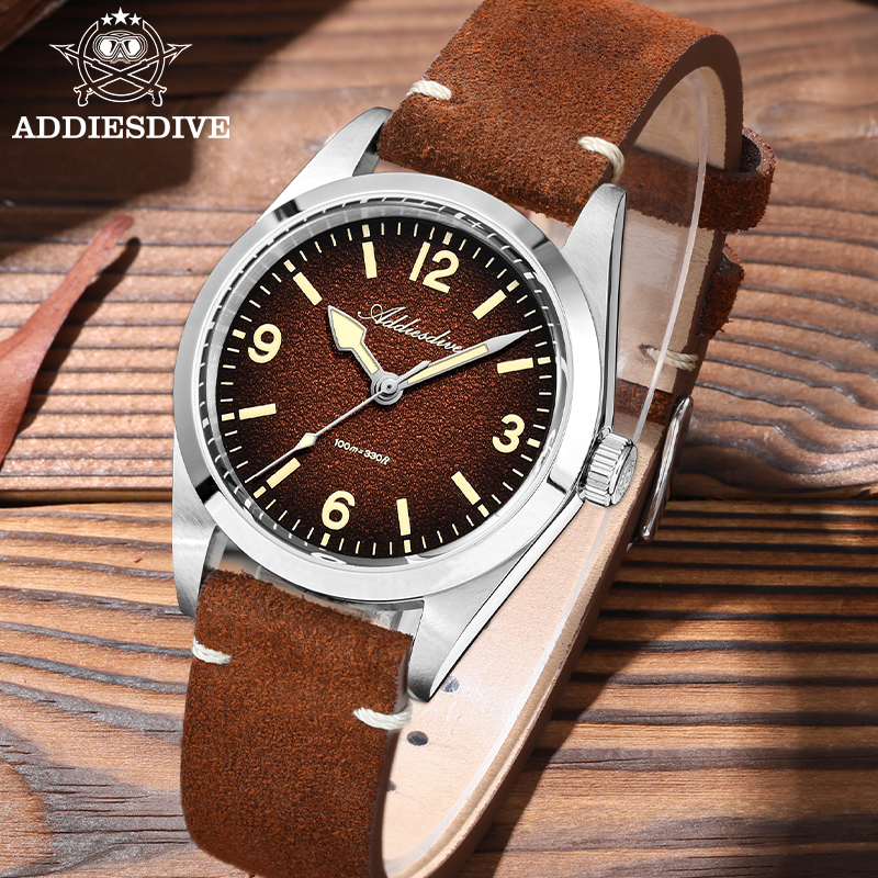 ADDIESDIVE Japonya 2035 Süper  - Suede Strap Watch incelemesi ve fiyatı
